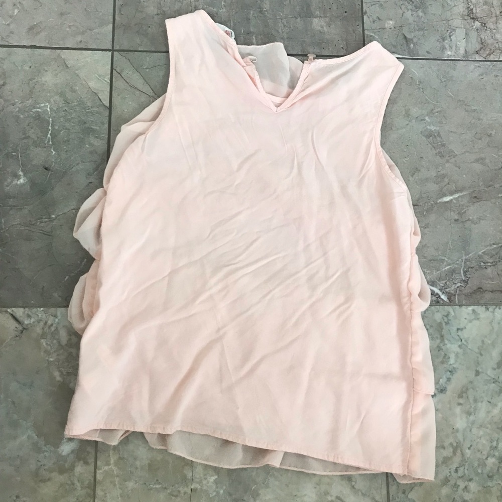 Pink Ruffle H&M Tank !! - Picture 4 of 4